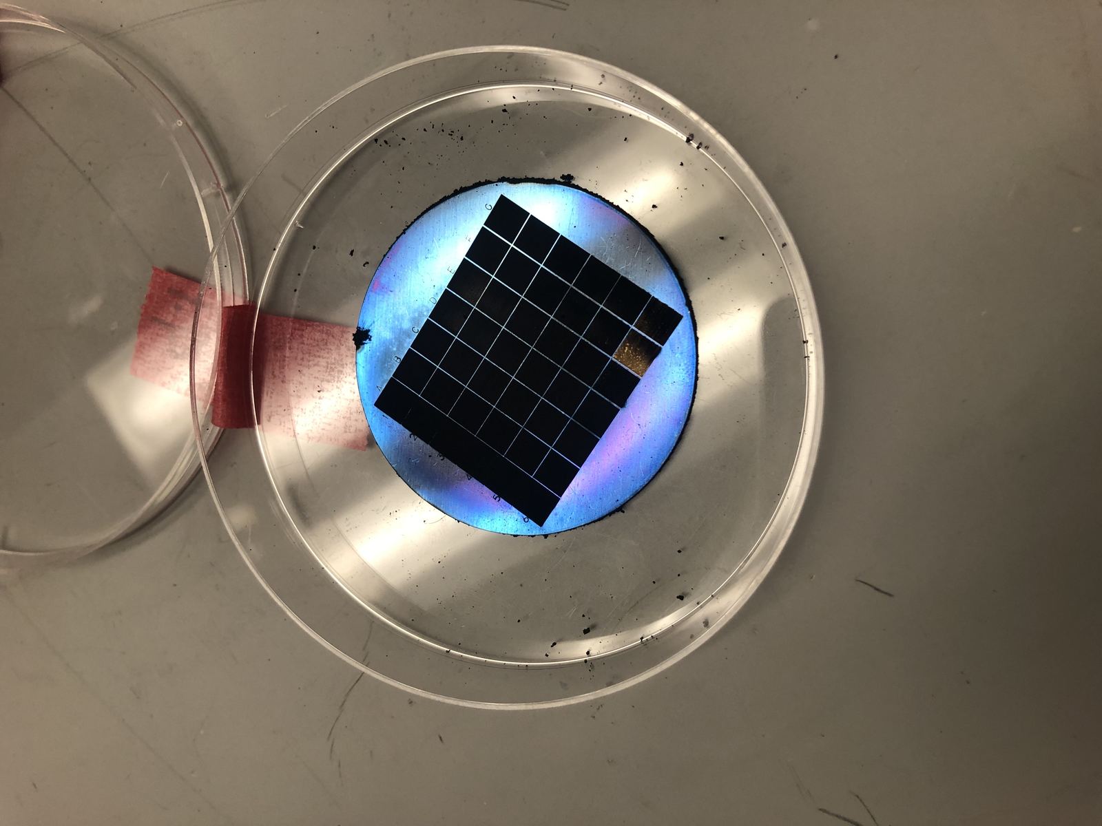Image of the Carbon Nanotube sample